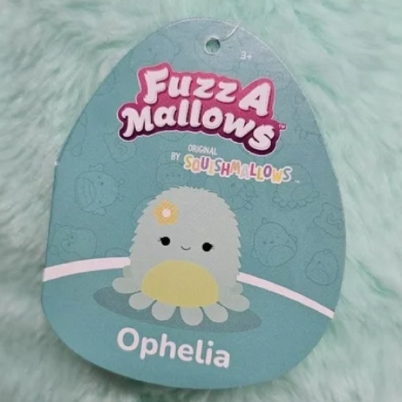 NWT Squishmallow Ophelia Teal Octopus - Picture 5 of 6